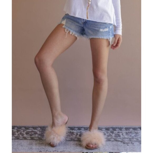 Brother Vellies Marabou Lamu Sandal Lavender Size 9 - Picture 8 of 9